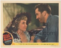 5j1410 GOLD RUSH MAISIE LC 1940 Ann Sothern thinks Lee Bowman is nice in a nasty sort of way, rare!