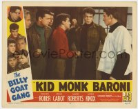 5j1423 KID MONK BARONI LC #6 1952 young Leonard Nimoy as two-fisted priest in his first movie!