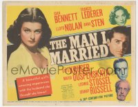 5j1292 MAN I MARRIED TC 1940 Joan Bennett, Lloyd Nolan, Francis Lederer, Anna Sten, Irving Pichel