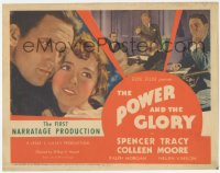 5j1304 POWER & THE GLORY TC 1933 Spencer Tracy, Preston Sturges, Citizen Kane inspiration, rare!