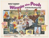 5j1334 WINNIE THE POOH & THE BLUSTERY DAY TC 1969 Christopher Robin, Tigger, Piglet, Eeyore, rare!