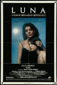 5j1052 LUNA 1sh 1979 Jill Clayburgh loves her son the wrong way, directed by Bernardo Bertolucci!