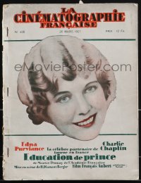 5j0524 LA CINEMATOGRAPHIE FRANCAISE French exhibitor magazine March 26, 1927 Metropolis & more!