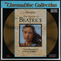 5j0284 BERTRAND TAVERNIER signed laserdisc 1988 director of The Passion of Beatrice!