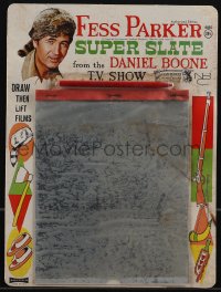 5j0458 DANIEL BOONE 9x12 Super Slate 1960s from the Fess Parker NBC TV show, draw then lift film!