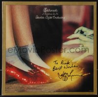 5j0296 JEFF LYNNE signed record sleeve 1974 Eldorado, Electric Light Orchestra, Wizard of Oz image!