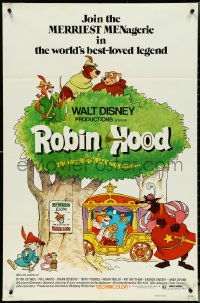 5j1126 ROBIN HOOD 1sh 1973 Walt Disney's cartoon version, the way it REALLY happened!