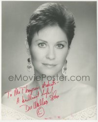 5j0259 DEE WALLACE signed 8x10 REPRO photo 1980s head & shoulders portrait with bare shoulders!