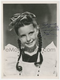 5j0272 MARGARET O'BRIEN signed 7x9 REPRO photo 1980s adorable portrait of the child actress!