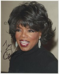 5j0274 OPRAH WINFREY signed color 8x10 REPRO photo 2000s great c/u of the legendary talk show host!