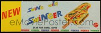 5j0376 SWINGER 7x21 advertising poster 1971 be a swinger with psychedelic popsicles, cool art!