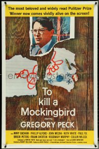 5j1201 TO KILL A MOCKINGBIRD 1sh 1963 Gregory Peck classic, from Harper Lee's famous novel!