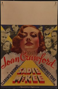 5j0440 SADIE McKEE WC 1934 sexy Joan Crawford, Franchot Tone, Edward Arnold, Gene Raymond, rare!