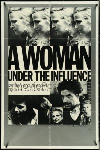 5j1233 WOMAN UNDER THE INFLUENCE 1sh 1974 cast images of John Cassavetes, Peter Falk, Gena Rowlands!