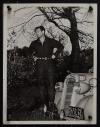 5j0688 CLARK GABLE 5 10x13 stills 1937 three by Virgil Apger, candids hunting at Kaibab Forest!