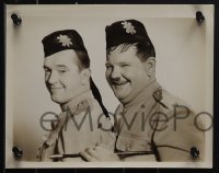 5j1941 BONNIE SCOTLAND 4 8x10 stills 1935 Stan Laurel & Oliver Hardy in kilts & pith helmets!