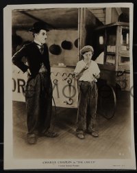 5j1984 CIRCUS 2 8x10 stills 1928 great images of Tramp Charlie Chaplin, slapstick classic!