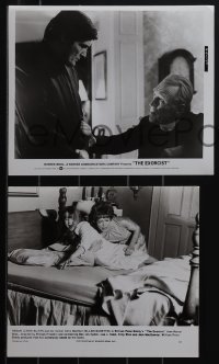 5j1929 EXORCIST 5 from 7.75x9.25 to 8.25x10 stills 1974 William Friedkin classic, Burstyn, Blair!