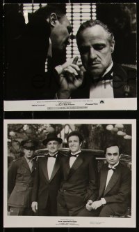 5j1877 GODFATHER 14 8x10 stills 1972 Marlon Brando, Francis Ford Coppola & Mario Puzo classic!