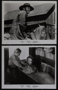 5j1897 HIGH PLAINS DRIFTER 9 8x10 stills 1973 classic Clint Eastwood, Verna Bloom, Billy Curtis!