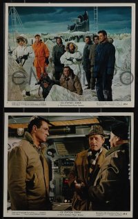 5j1884 ICE STATION ZEBRA 12 color 8x10 stills 1969 Patrick McGoohan, Rock Hudson, Brown, Borgnine!