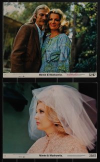 5j1904 MINNIE & MOSKOWITZ 8 8x10 mini LCs 1972 John Cassavetes, Gena Rowlands, Seymour Cassel, Avery!