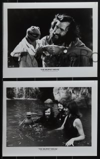 5j1873 MUPPET MOVIE 16 8x10 stills 1979 Jim Henson, Kermit the Frog & Miss Piggy, Mel Brooks!