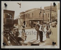 5j1992 PROFESSOR BEWARE 2 8x10 stills 1938 great candid images of Harold Lloyd on street and on set!