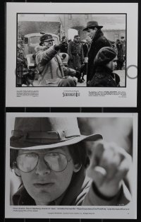 5j1895 STEVEN SPIELBERG 10 from 7.25x9 to 8x10.25 stills 1970s-1990s portraits of the director!