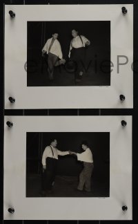 5j1976 WAY OUT WEST 3 8x10 stills 1937 great images of Stan Laurel and Oliver Hardy rehearsing!