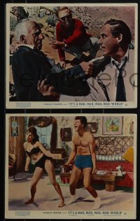 5j1711 IT'S A MAD, MAD, MAD, MAD WORLD 5 color English FOH LCs 1964 Spencer Tracy, top cast!