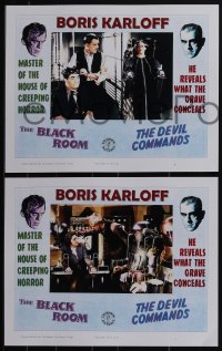 5j0305 BLACK ROOM/DEVIL COMMANDS signed #1/3 set of 8 faux LCs 2021 scenes you would like to see!