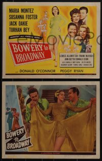 5j1485 BOWERY TO BROADWAY 8 LCs 1944 sexy Maria Montez, Jack Oakie, Susanna Foster, Turhan Bey!