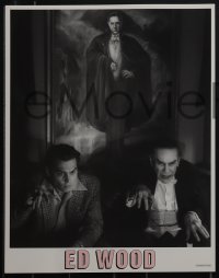 5j1469 ED WOOD 10 LCs 1994 Johnny Depp, Martin Landau, mostly true, directed by Tim Burton!