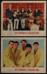 5j1608 GET YOURSELF A COLLEGE GIRL 4 LCs 1964 hip-est happiest rock & roll show, Dave Clark & more!