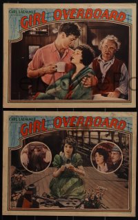 5j1588 GIRL OVERBOARD 6 LCs 1928 parolee cannot be stopped from marrying Mary Philbin, ultra rare!