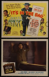 5j1513 IT'S IN THE BAG 8 LCs 1945 Fred Allen, Don Ameche, Rudy Vallee & Victor Moore!