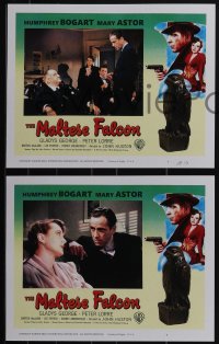 5j0314 MALTESE FALCON signed #1/3 set of 9 faux LCs 2021 scenes you would like to see!