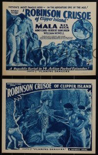 5j1549 ROBINSON CRUSOE OF CLIPPER ISLAND 8 chapter 2 LCs 1936 Flaming Dangers!