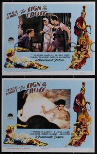 5j0323 SIGN OF THE CROSS signed #1/3 set of 10 faux LCs 2021 scenes you would like to see!