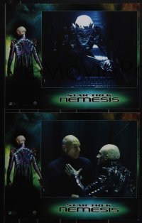 5j1467 STAR TREK: NEMESIS 12 LCs 2002 Patrick Stewart, Jonathan Frakes, Brent Spiner, LeVar Burton