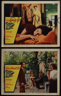 5j1595 SUDDENLY, LAST SUMMER 6 LCs 1960 Katherine Hepburn, Liz Taylor, Clift, Tennessee Williams!