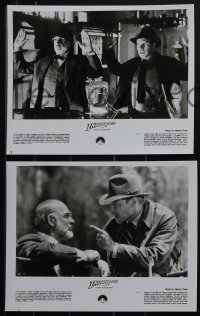 5j0609 INDIANA JONES & THE LAST CRUSADE presskit w/ 7 stills 1989 Harrison Ford, Sean Connery!