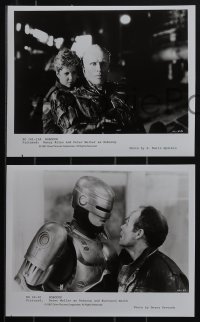 5j0615 ROBOCOP presskit w/ 12 stills 1987 Paul Verhoeven classic, Peter Weller, with 6 supplements!