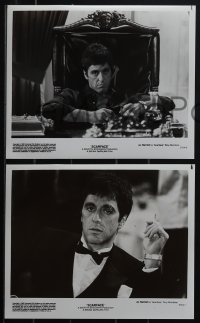 5j0616 SCARFACE presskit w/ 18 stills 1983 Al Pacino, Michelle Pfeiffer, Brian De Palma, Oliver Stone