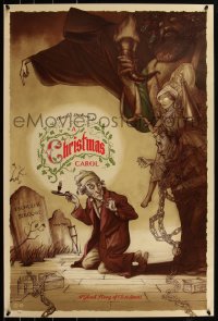 5k0183 CHRISTMAS CAROL #12/200 24x36 art print 2017 art by Jonathan Burton, regular edition!