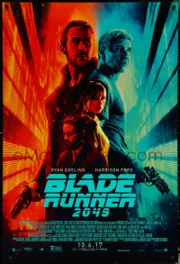 5k0339 BLADE RUNNER 2049 advance DS 1sh 2017 great montage image with Harrison Ford & Ryan Gosling!