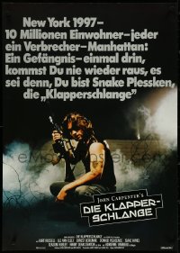 5k0299 ESCAPE FROM NEW YORK German 1981 John Carpenter, cool different image of Kurt Russell!