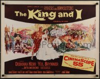 5k0704 KING & I 1/2sh 1956 art of Deborah Kerr & Yul Brynner by Hooks, Rodgers & Hammerstein