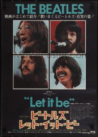 5k0811 LET IT BE Japanese 1970 Beatles, John Lennon, Paul McCartney, Ringo Starr, George Harrison!